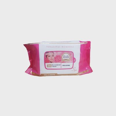 Wipes Facial Rosa Toallitas Humedas