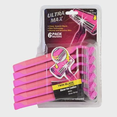 Twin Blade Razor 6 Pack Ultra Max