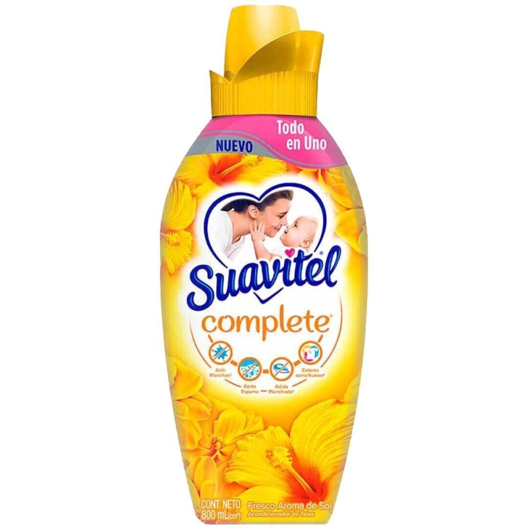 Suavitel Complete todo en uno, fresco aroma de sol 800 ml