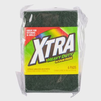 Heavy Duty Scouring Pads 6 ct Xtra
