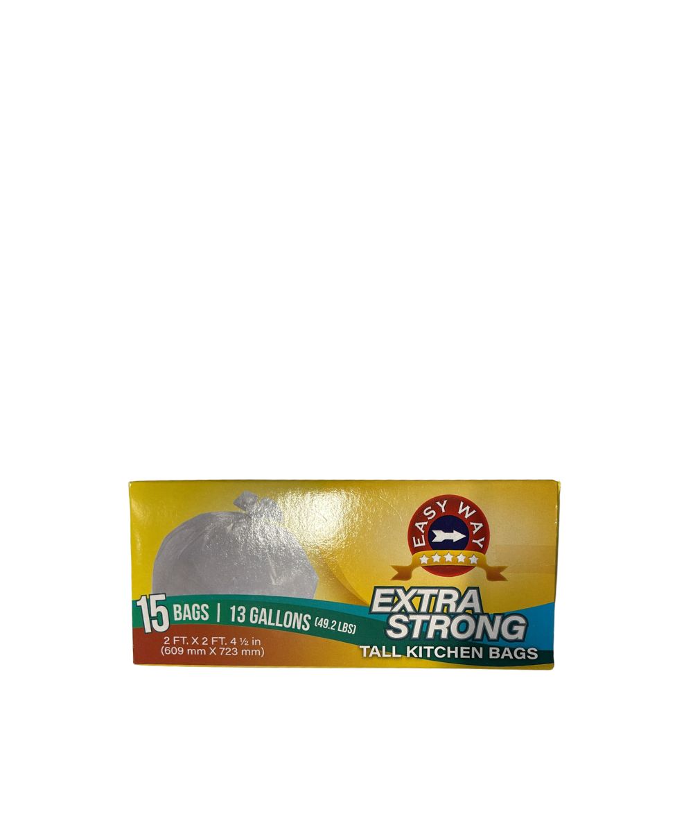 Bolsas Para Cocina Extra Fuerte 13 galones