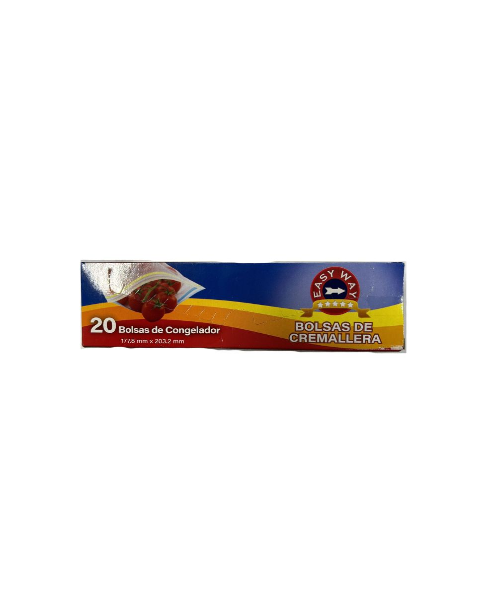 Bolsa de cremallera x 20 pcs