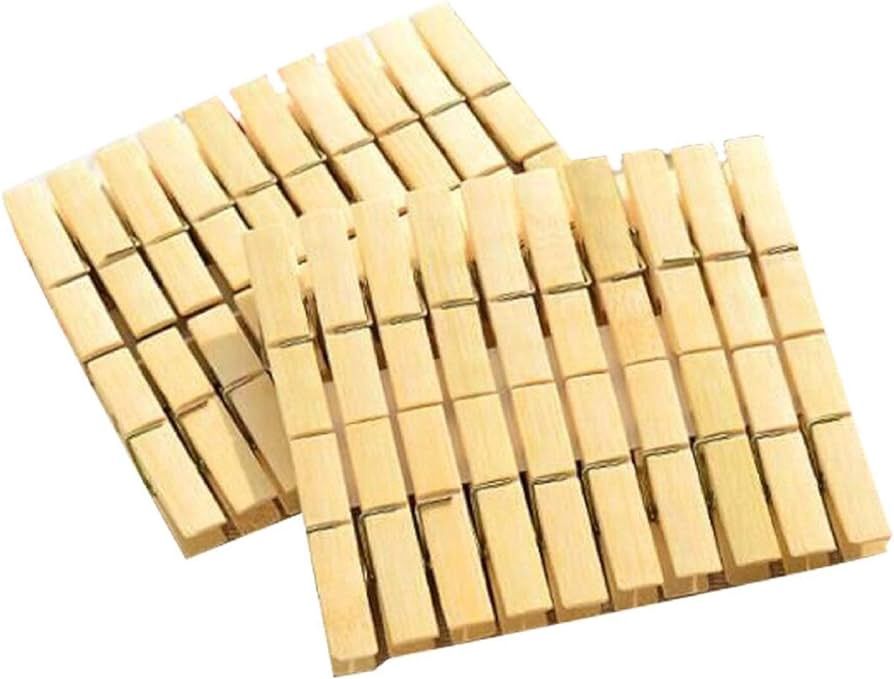 Bamboo clip x 20pcs
