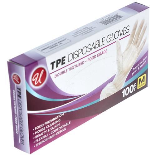 TPE Disponible Gloves Medium 100