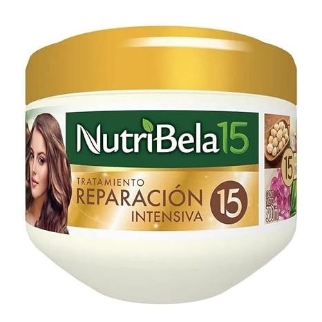 Nutribela 15 Ingredientes Pote 300 ml, Colour: Reparacion Intensiva