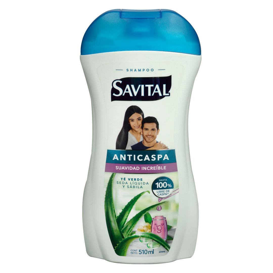 Shampoo Anticaspa Suavidas Savital 490ml