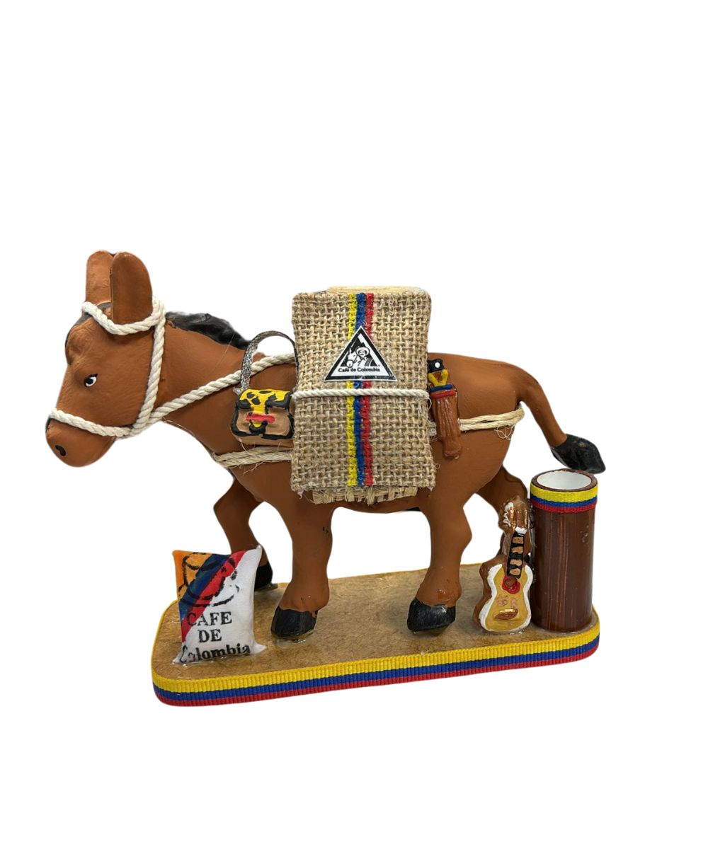 Burro cafetero portalapiz