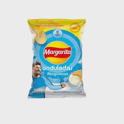 Papas Onduladas Mayonesa 105g Margarita