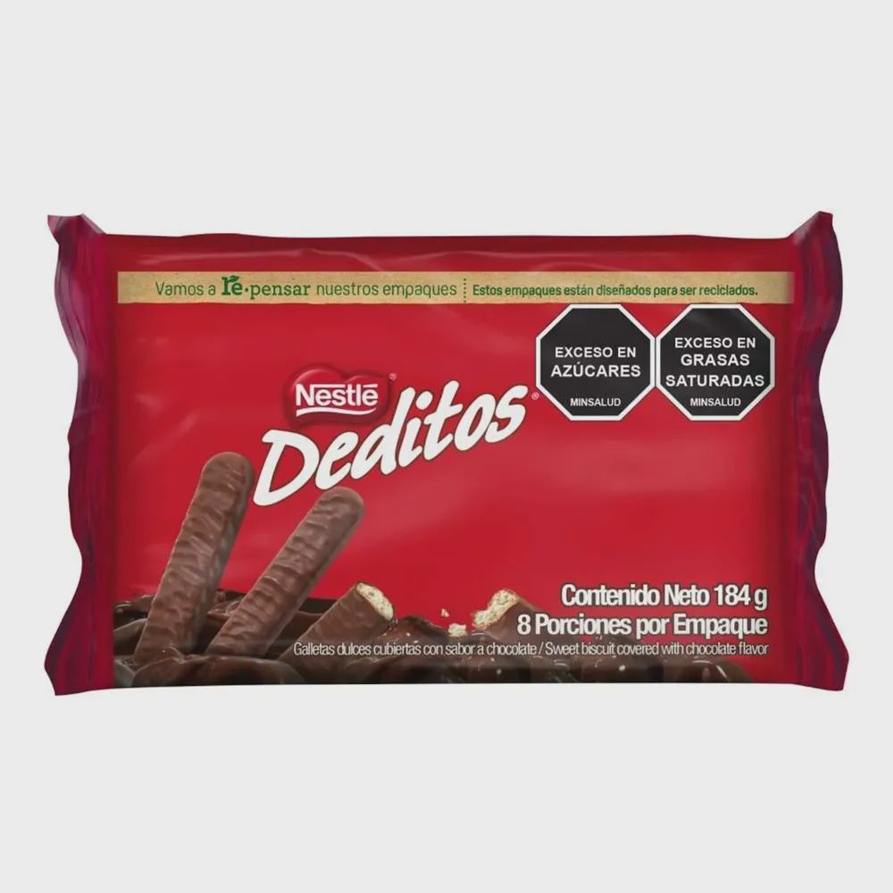 Deditos Galletas Cubierta 168 g Nestle