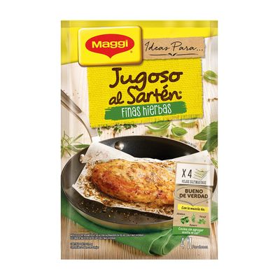 Sazonador Jugoso al Sarten Finas Hierbas 23g Maggi