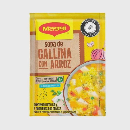 Chicken Soup With Rice 65g Maggi