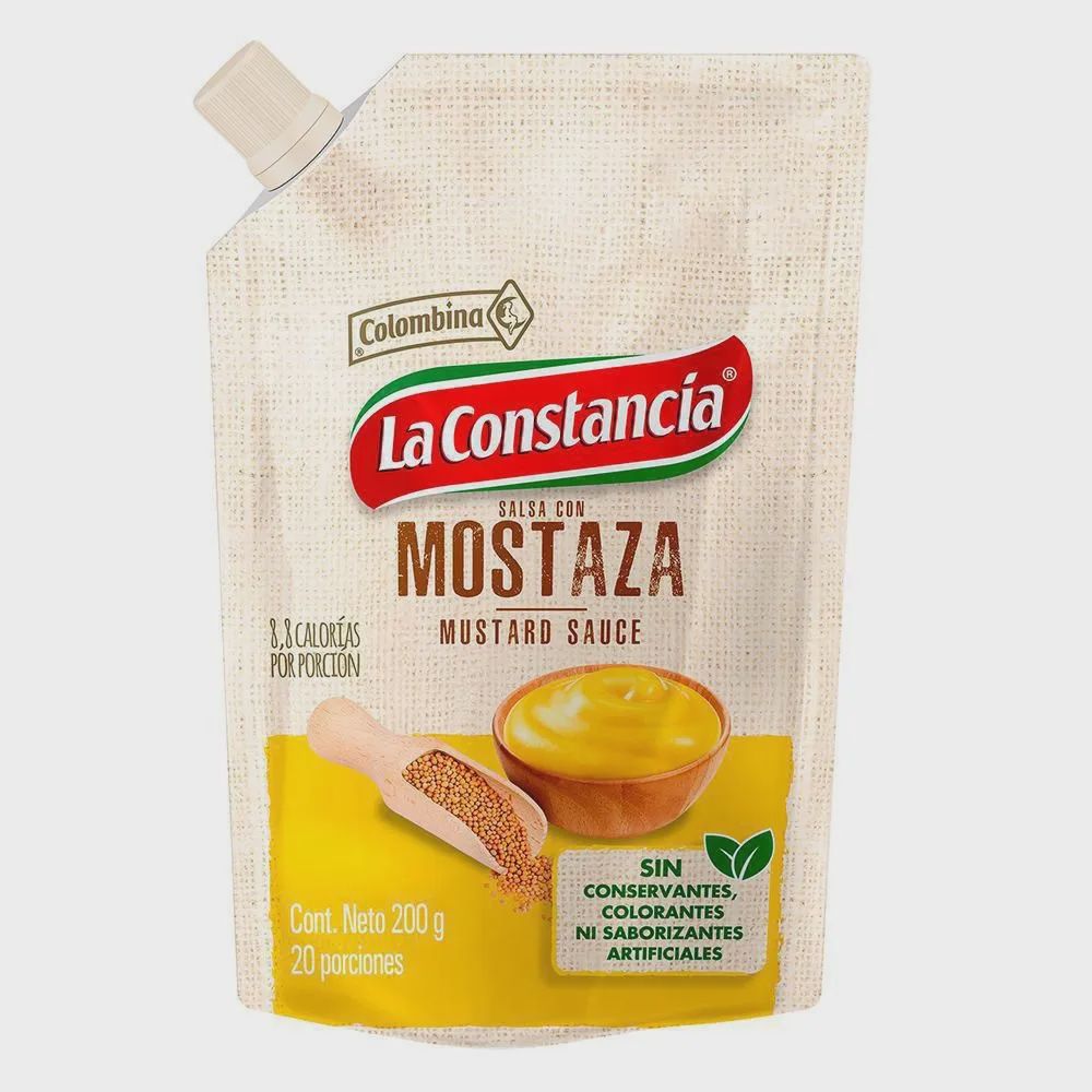 Salsa Mostaza 190g/200g La Constancia