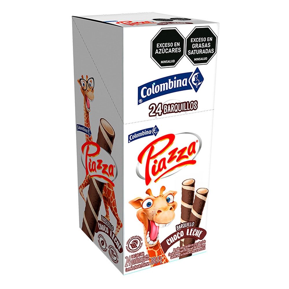 Barquillo Chocolate Leche Piazza 280g