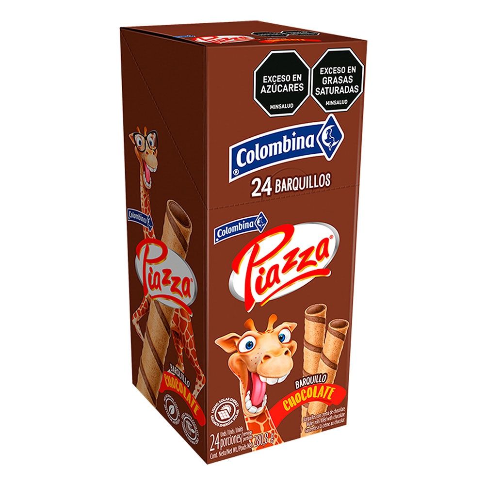 Barquillo Chocolate Piazza 280g