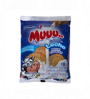 Galleta Muuu 216g Colombina