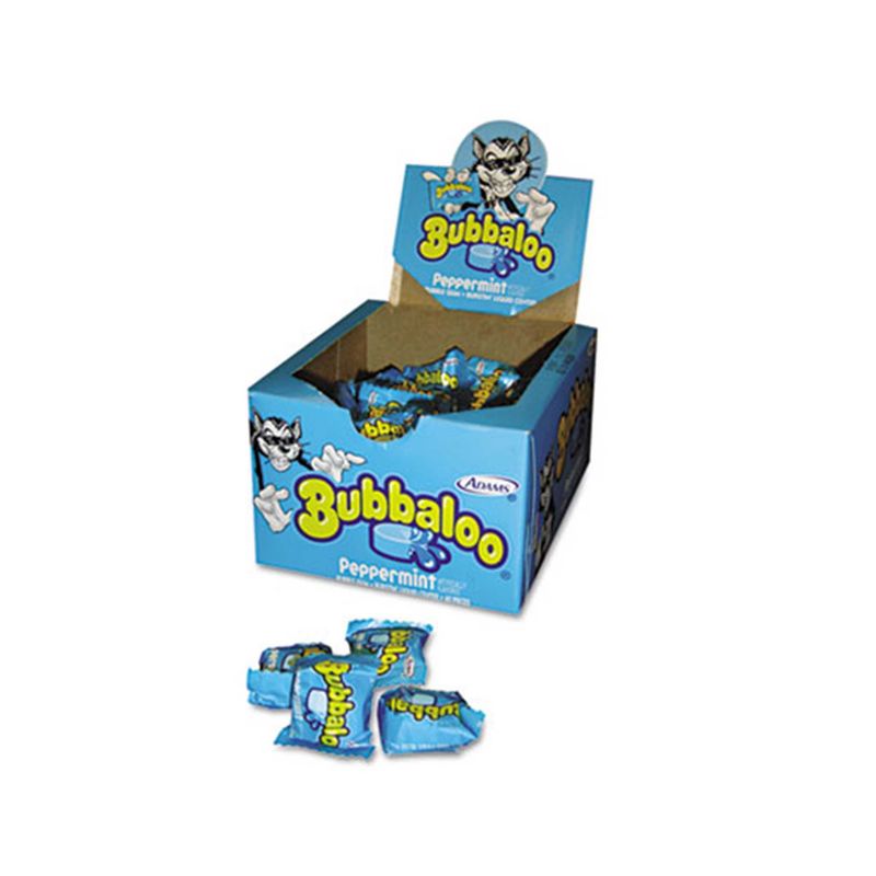 Bubbaloo Caja 47 Piezas, Flavor: Menta