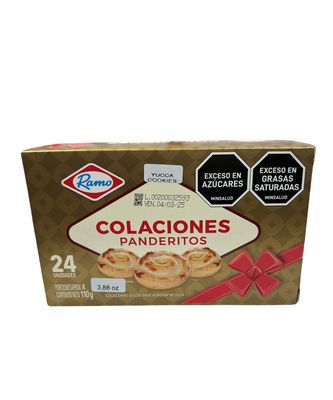 Colaciones Panderitos caja 110g Ramo
