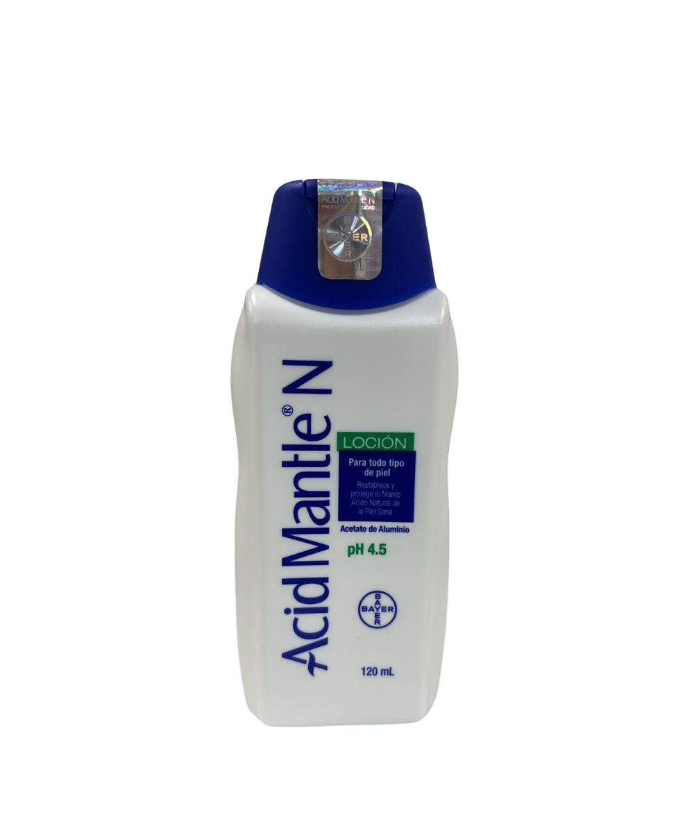 Locion Acid Mantle N, ph 4.5, 120ml Bayer