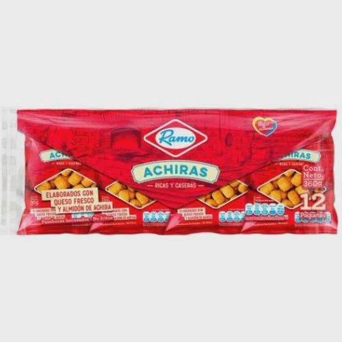 ​Achiras Cheese Biscuits Ramo 25g, Size: 12 pack