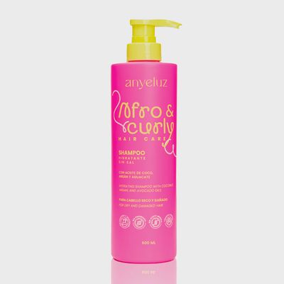 Afro &amp; Curly Shampoo 600ml Anyeluz