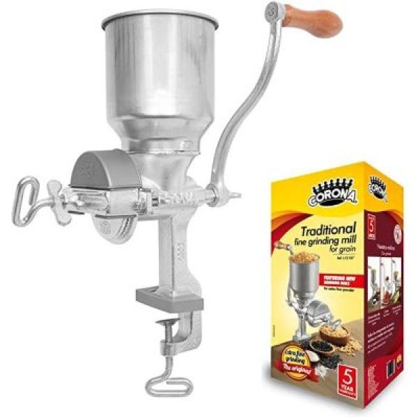 Traditional High Hopper Grain Mill