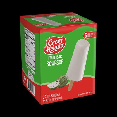 Fruit Bar Soursop Crem Helado