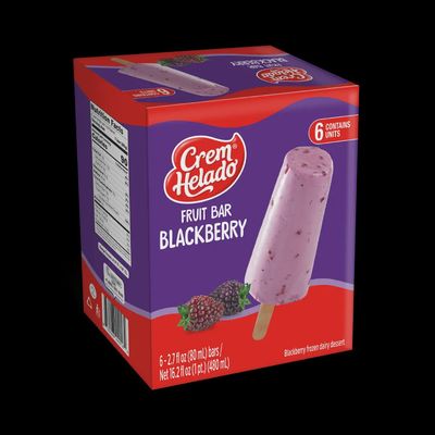Fruit Bar Blacberry Crem Helado
