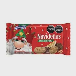Navidenas Caja Galletas Surtidas 200g Colombina