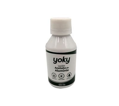 Acetato de Aluminio Yoky 120ml