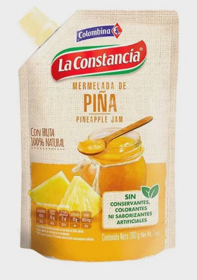 Mermelada 7.5oz/200g La Constancia, Flavor: Piña