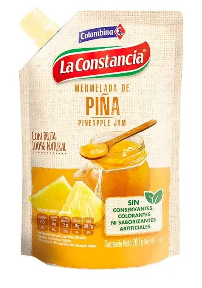 Mermelada 7.5oz/200g La Constancia, Flavor: Piña