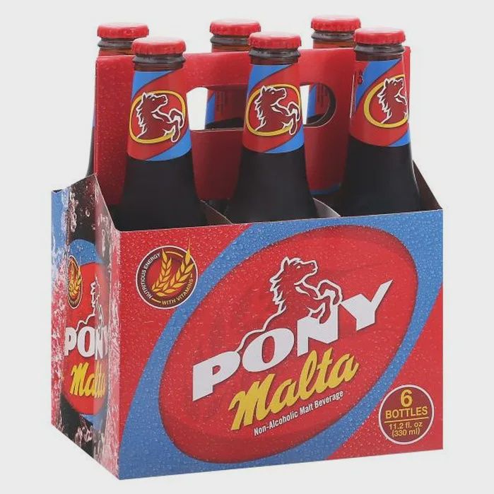 Pony Malta Botella 11.2oz/330ml, Size: 6 Pack