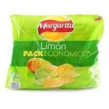 Papas Limón 25g Margarita, Size: 12 Pack