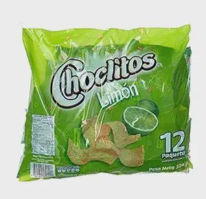 Choclitos Limón 27g, Size: 12 Pack