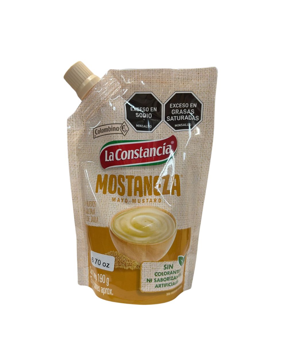 Salsa Mostaneza La Constancia, Size: 190g