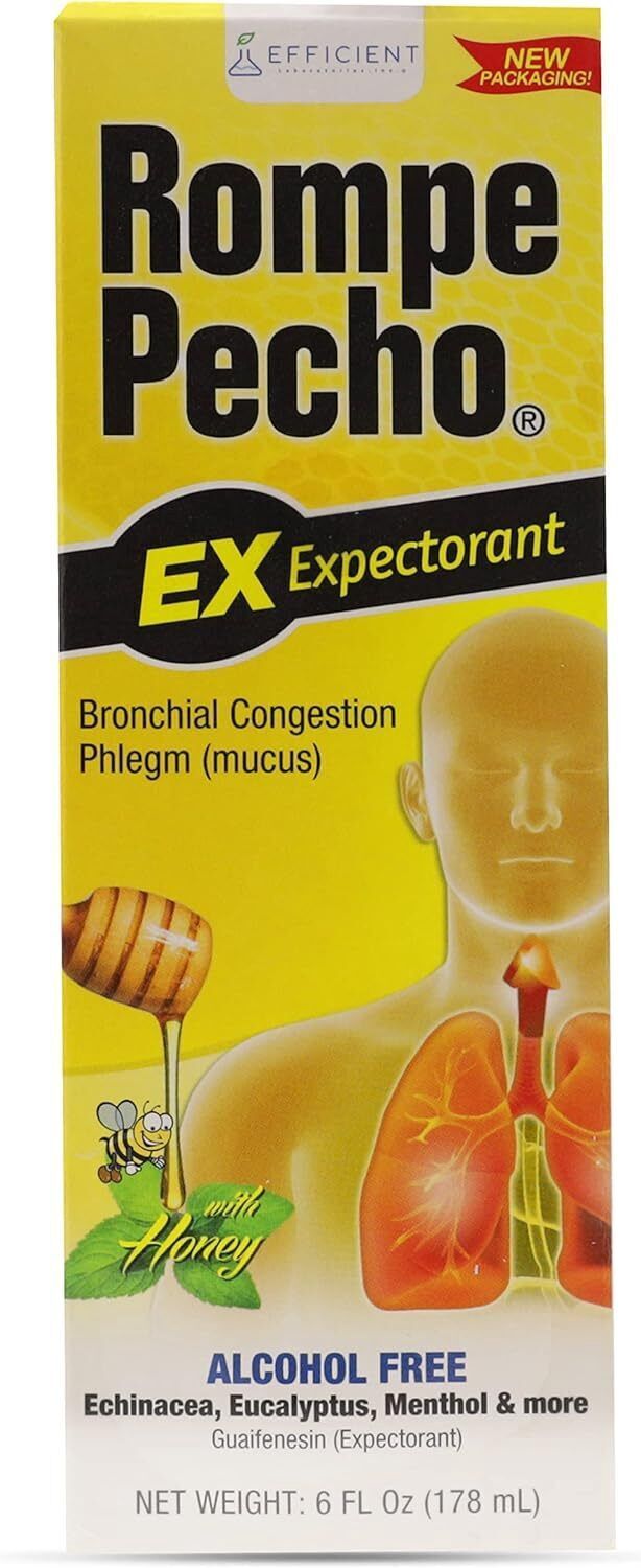 Rompe Pecho 6 oz Efficient, Colour: Expectorant