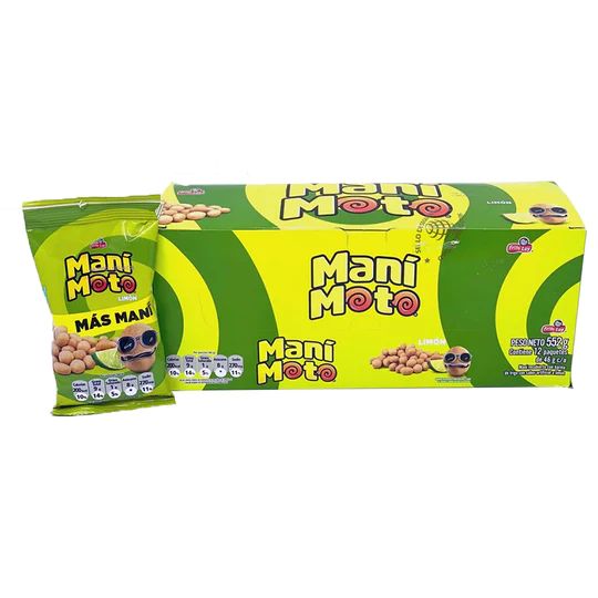 Mani Moto Limon, Size: 44g 12 Pack