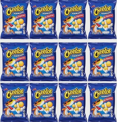 Cheetos Horneados Boliqueso 20g, Size: 12 Pack