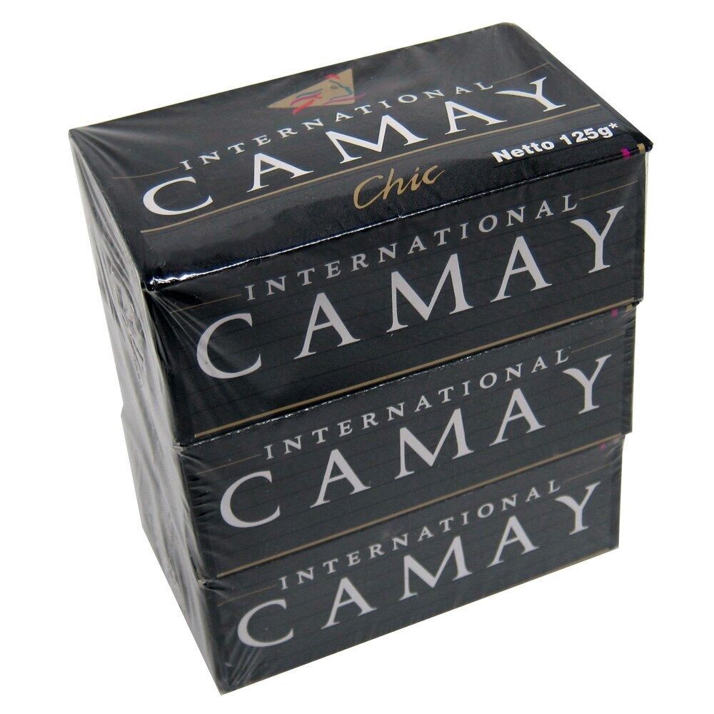 Bar Soap Camay  125 g 3 Pack, Fragance: Chic Negro