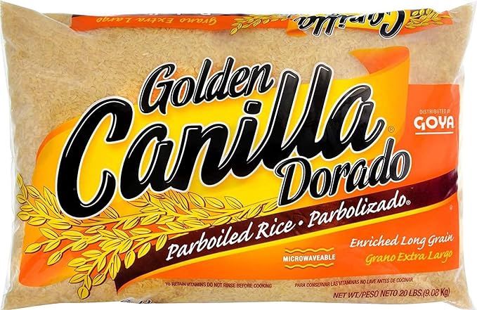 Arroz Golden Canillas Parboiled Rice (X), Size: 3 lb