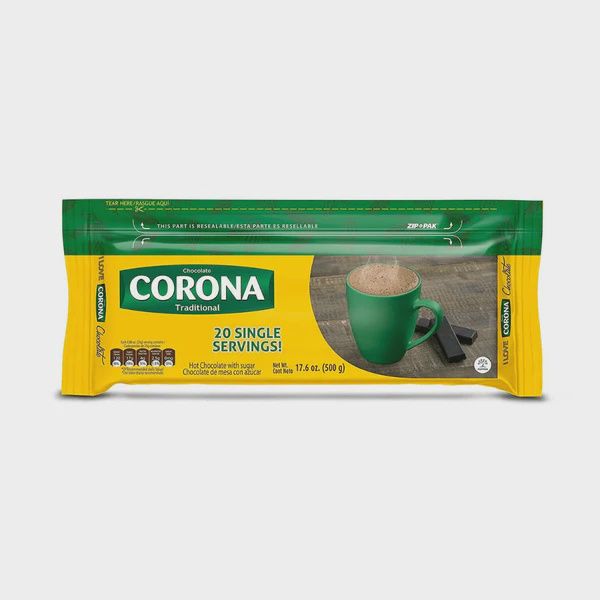 Chocolate Corona 250 g, Flavor: Tradicional
