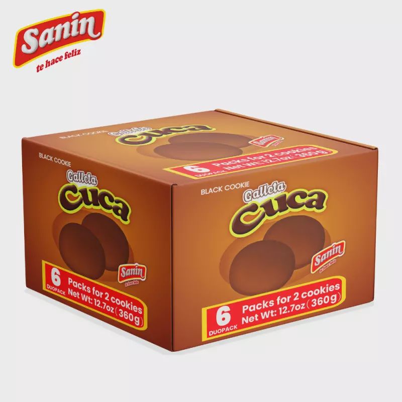 Galleta Cuca  60 g Sanin, Size: 6 Pack