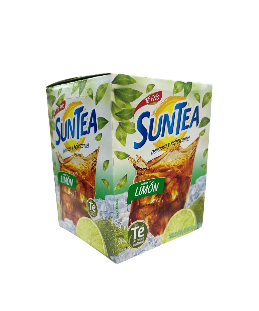 Suntea Mezcla en Polvo 20g, Flavor: Limon, Size: 12 Pack