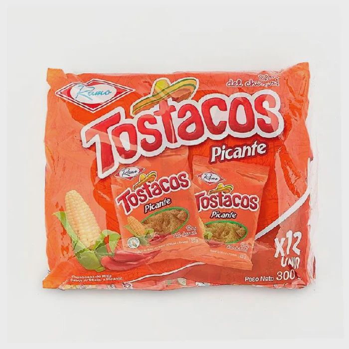 Tostacos Picante 25g, Size: 12 Pack