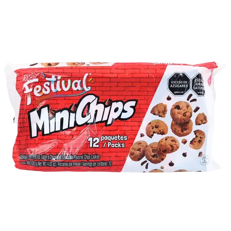 Galleta Festival Minichips Noel