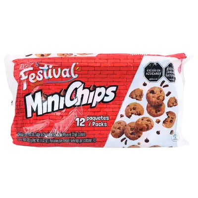 Galleta Festival Minichips Noel