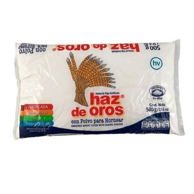 Harina de Trigo Haz de Oro Polvo Hornear 500g