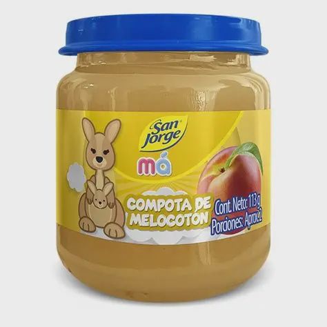 Compota 113g San Jorge/Respin, Flavor: Melocoton