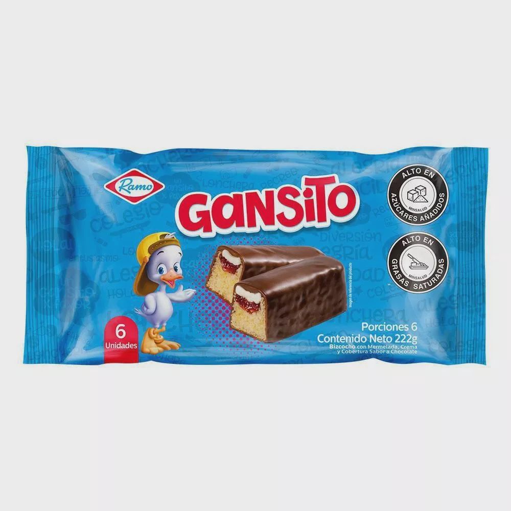 Gansito 37g Ramo, Size: 6 Pack 222g