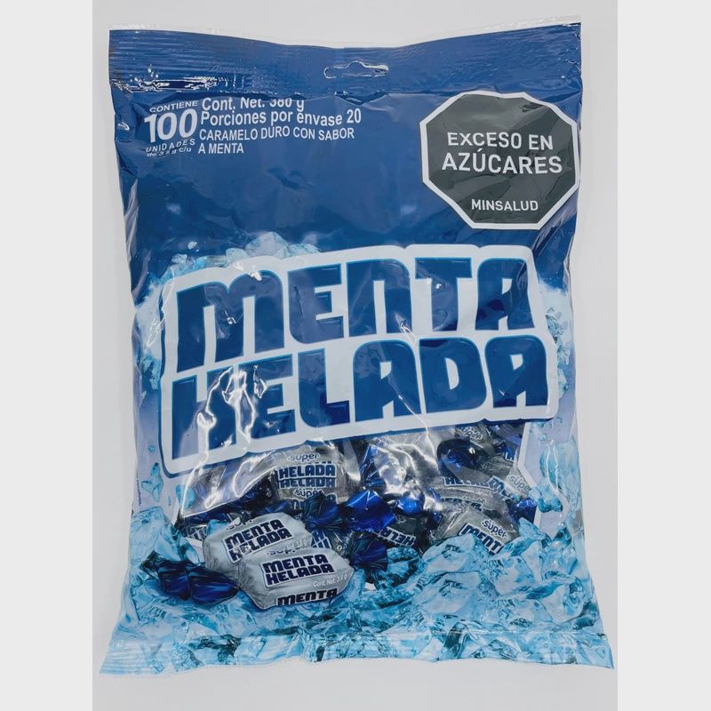 Menta Helada X100 400g Colombina